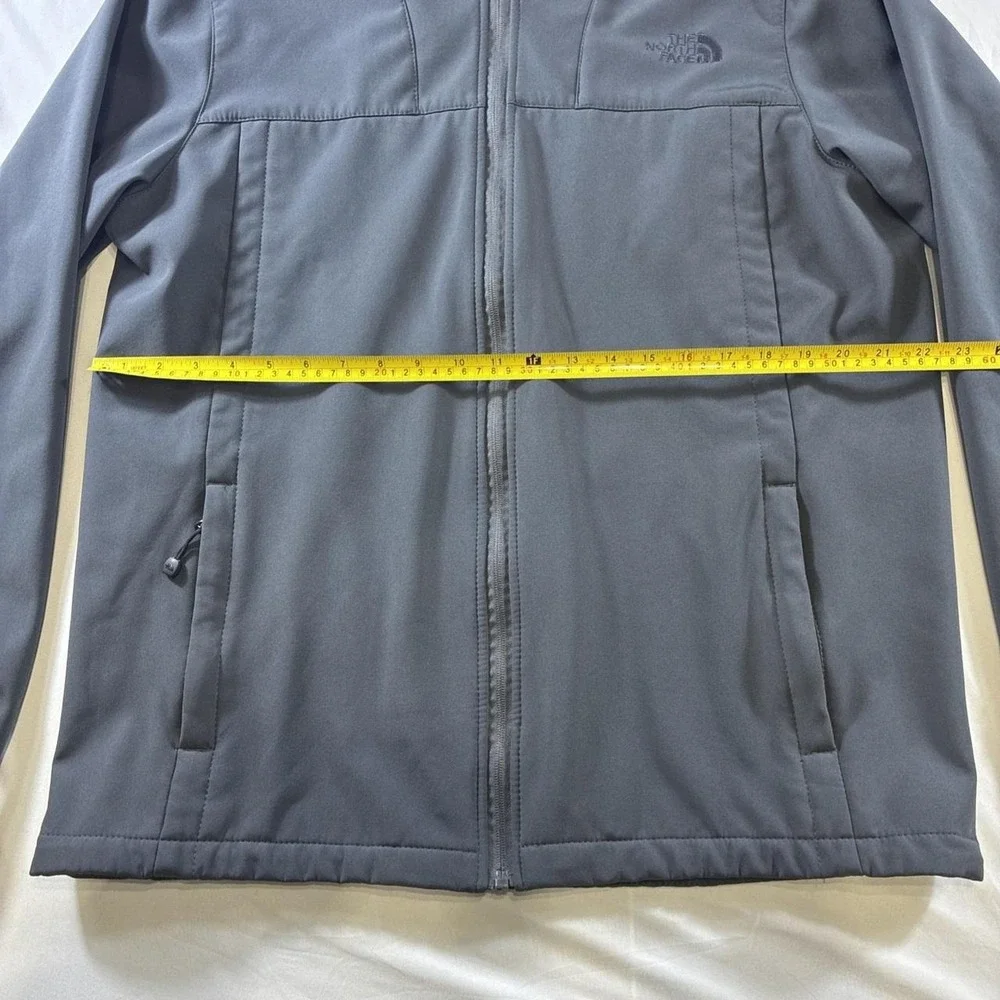 The North Face Mens Apex Bionic WindWall Softshell Jacket Gray XL